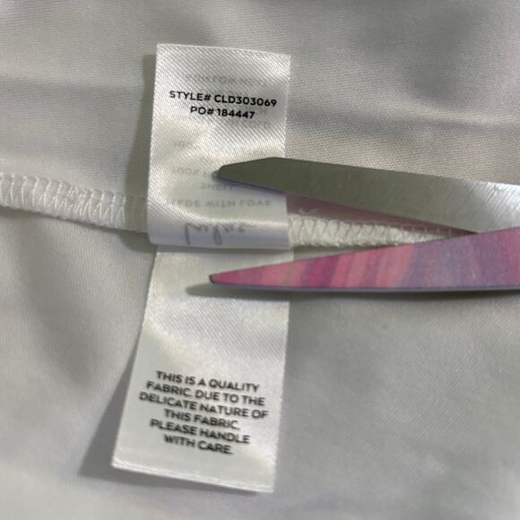 Lulus Notable Elegance White Mesh Floral Applique Bustier Midi Dress Size M - Picture 7 of 7